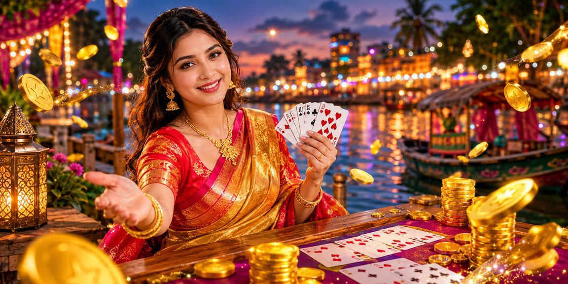 রংপুরে শাড়ি পরা একজন নারী মোবাইলে basa8 রামি গেম খেলছেন